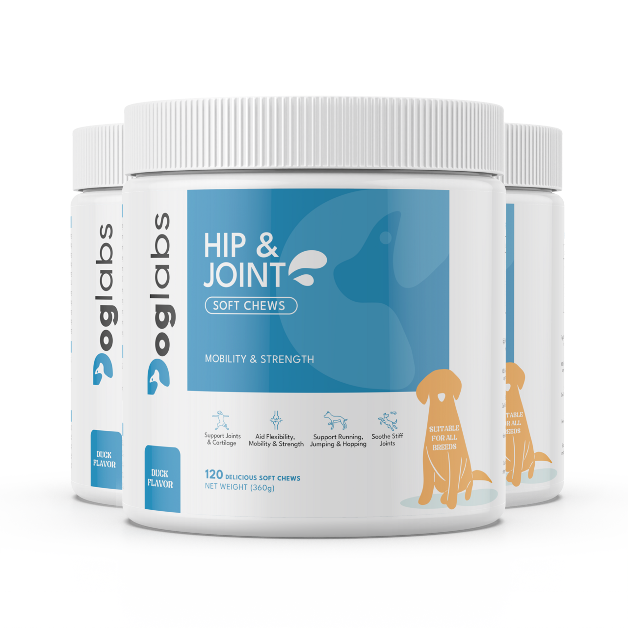 3x Hip & Joint Soft Chews